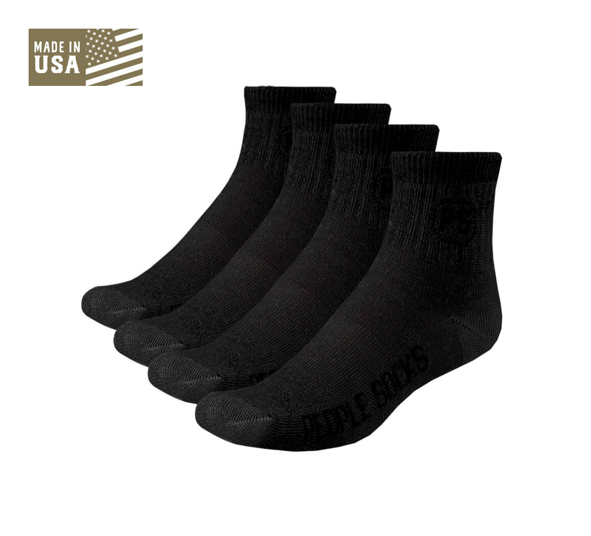 Alo Men's Street Sock - Black/White - Medium/Large | Cotton